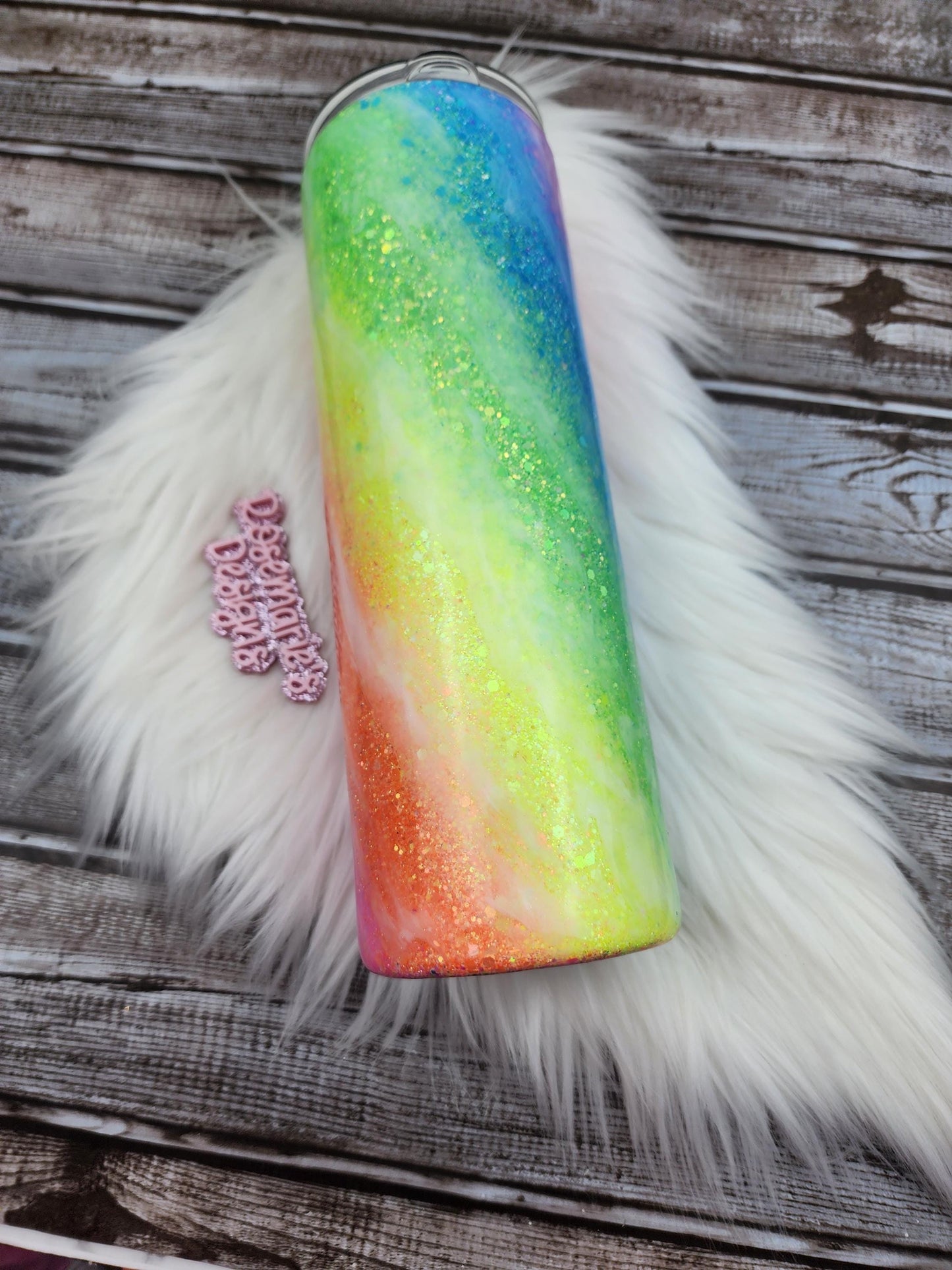 18 30oz Rainbow milky way tumbler, inspirational tumbler, Personalized Tumbler, customized tumblers, Gifts for her