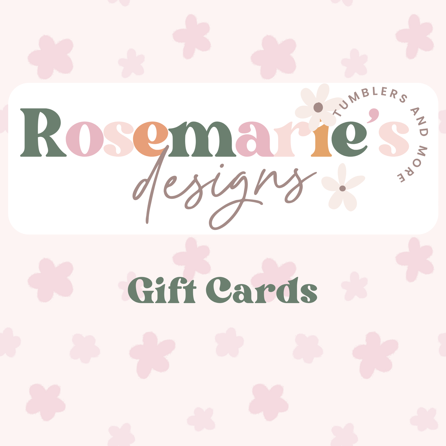 Rosemarie's Designs gift card