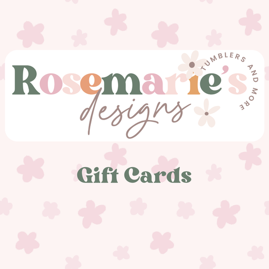 Rosemarie's Designs gift card