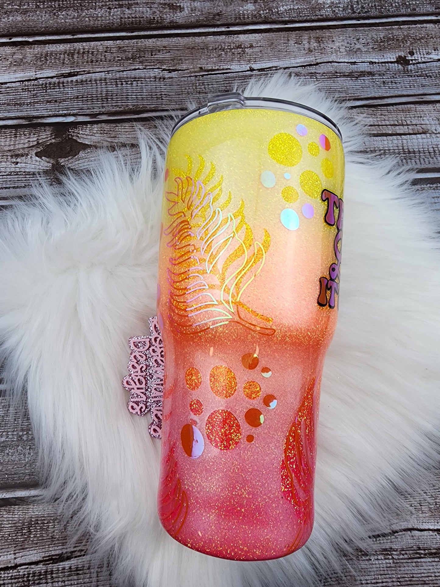 Monstera tumbler, Florial tumbler, Personalized Tumbler, customized tumblers, Gifts for her, 30oz tumbler