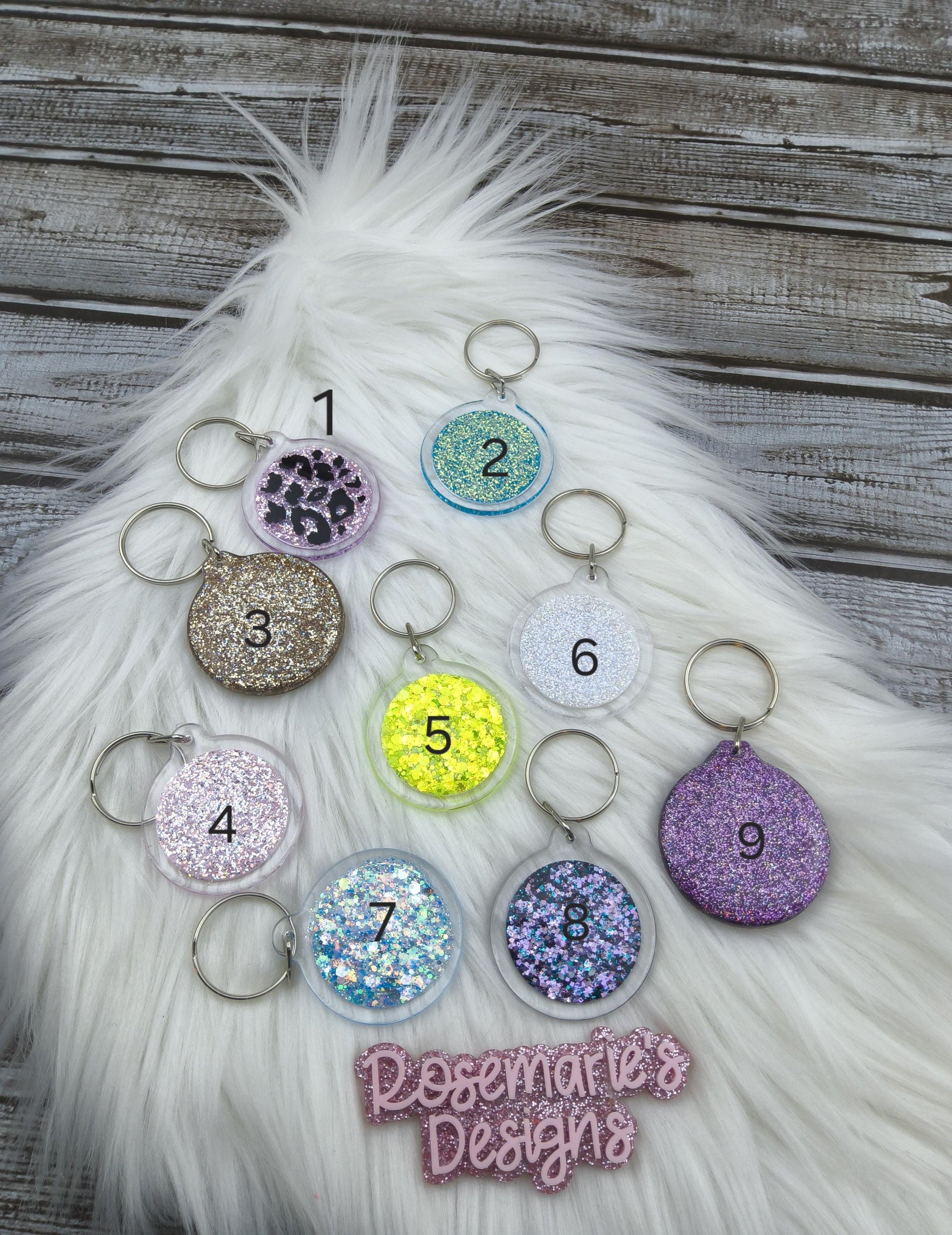 Digital Business card Keychain