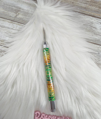 Green Southwest tool, Custom light up, Crafting tool, weeding tool, vinyl tool