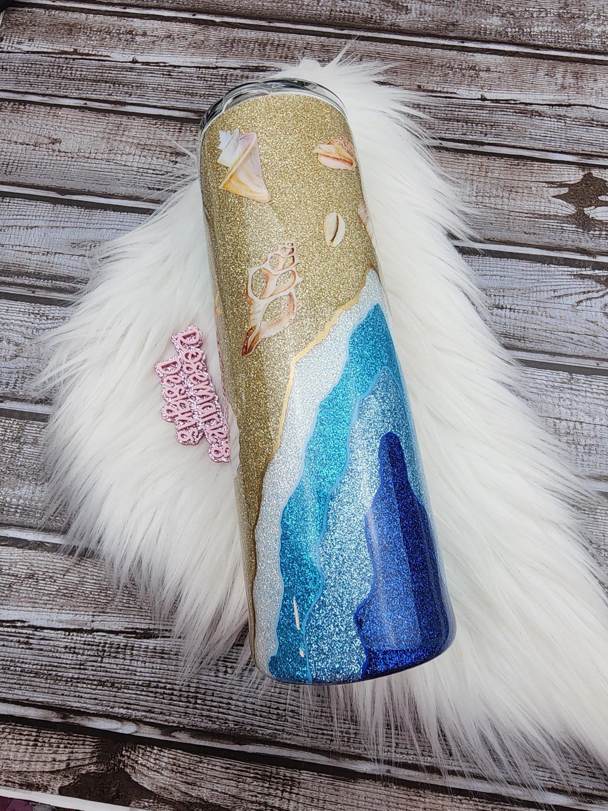 14 30oz beach Geode tumbler, inspirational tumbler, Personalized Tumbler, customized tumblers, Gifts for her