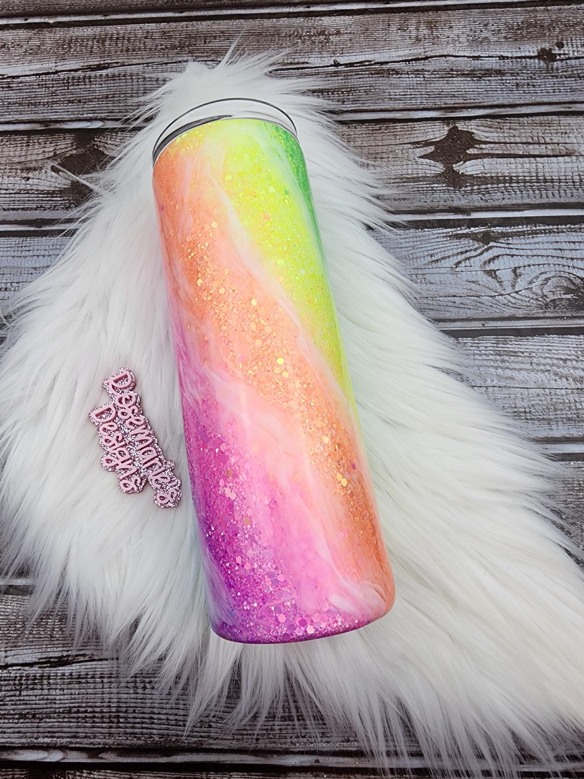 4 Rainbow milkway tumbler,Personalized Tumbler, customized tumblers, Gifts for her, 20oz tumbler