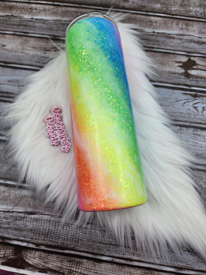 18 30oz Rainbow milky way tumbler, inspirational tumbler, Personalized Tumbler, customized tumblers, Gifts for her