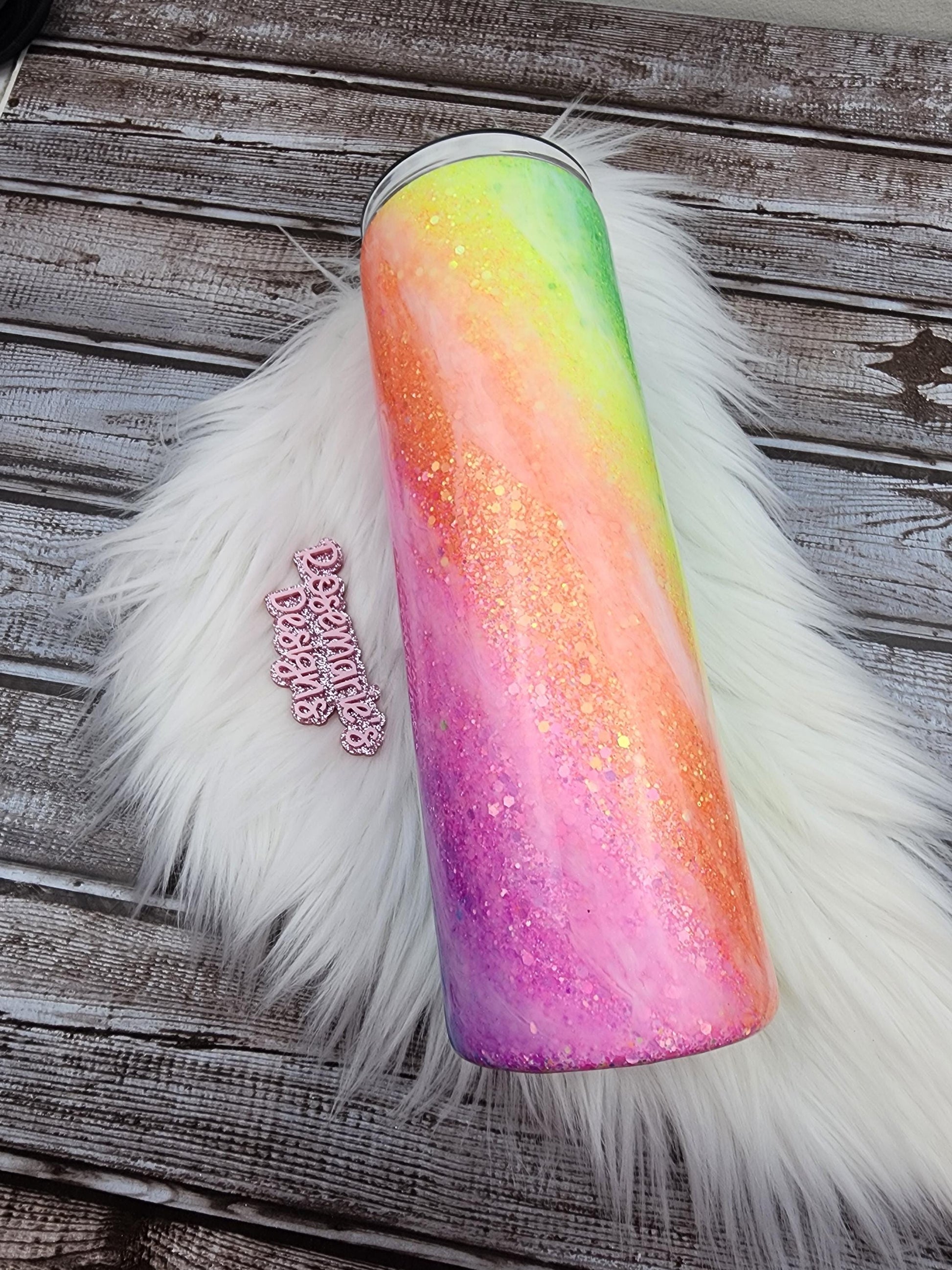 18 30oz Rainbow milky way tumbler, inspirational tumbler, Personalized Tumbler, customized tumblers, Gifts for her