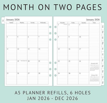 A5 Planner Insert