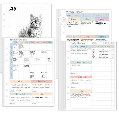 A5 Planner Insert