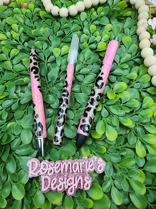 Leopard swirl Tool set