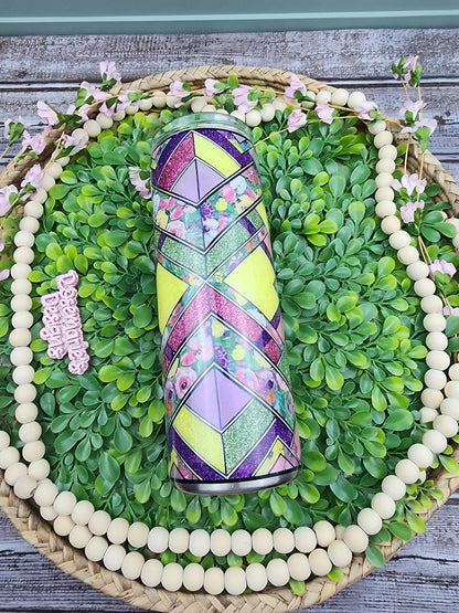 20oz Mosaic floral