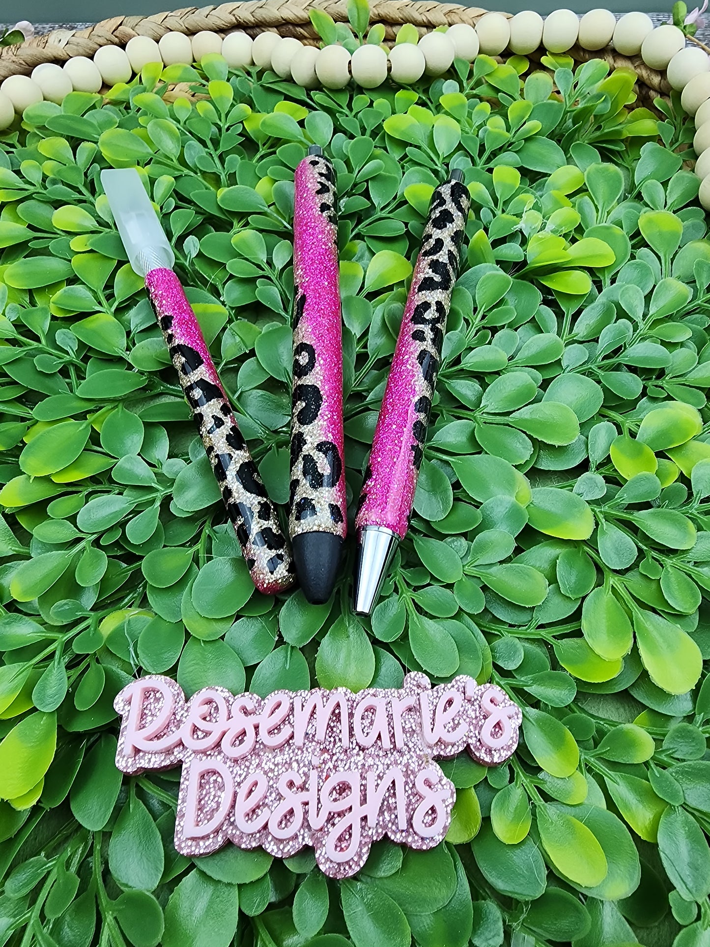 Leopard swirl Tool set