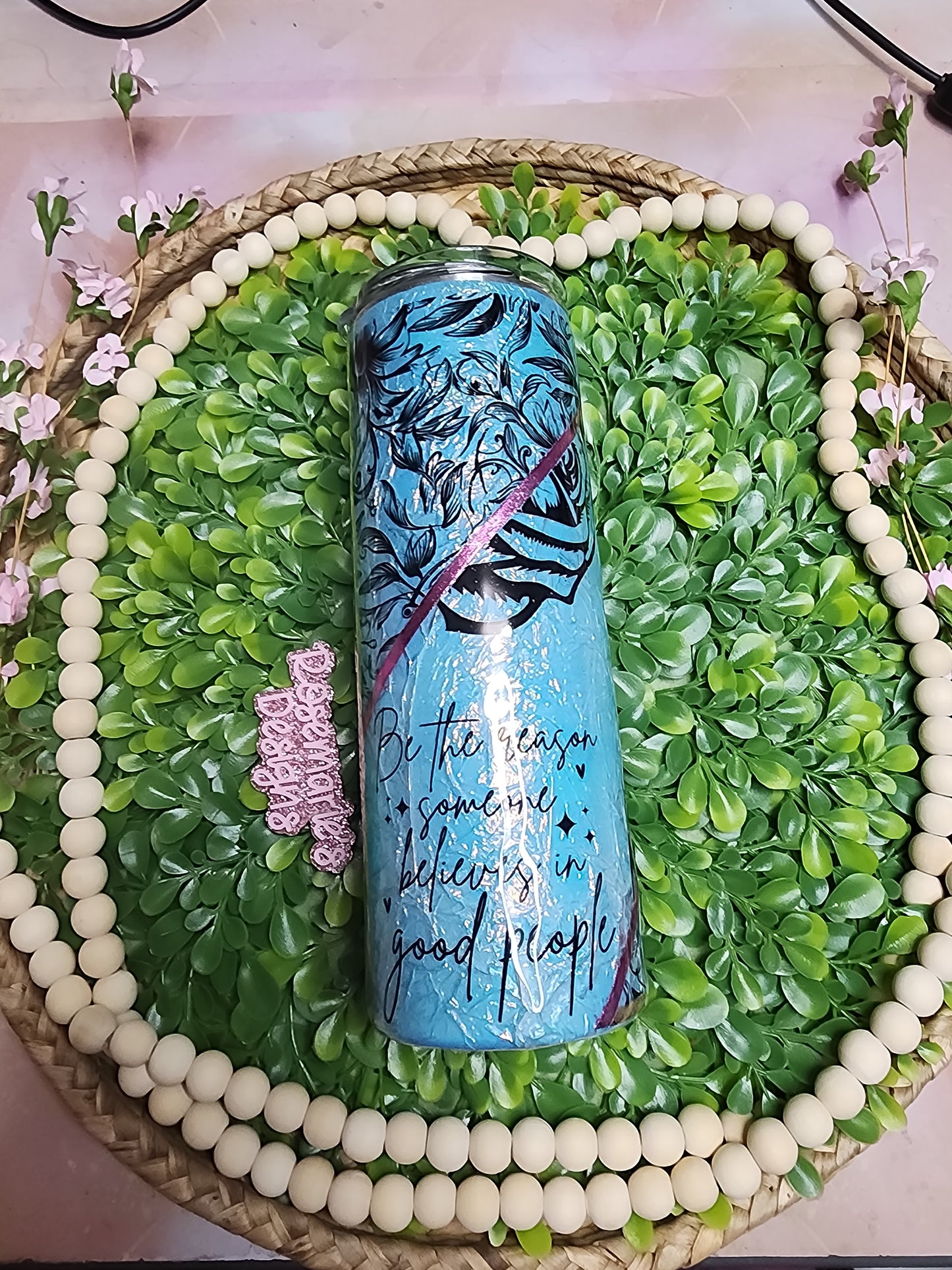 9- 20oz Mixed Media blue